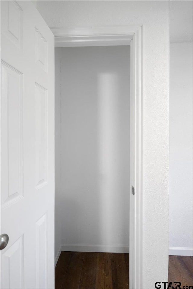 view of closet