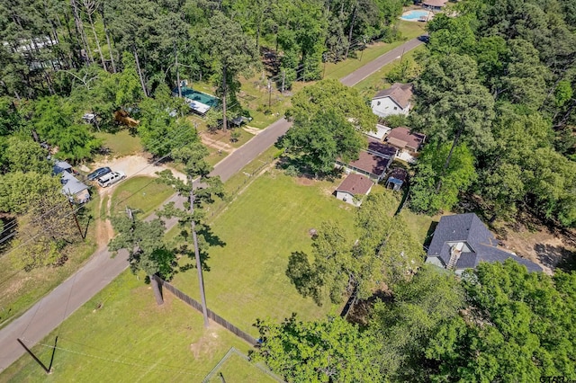 aerial view