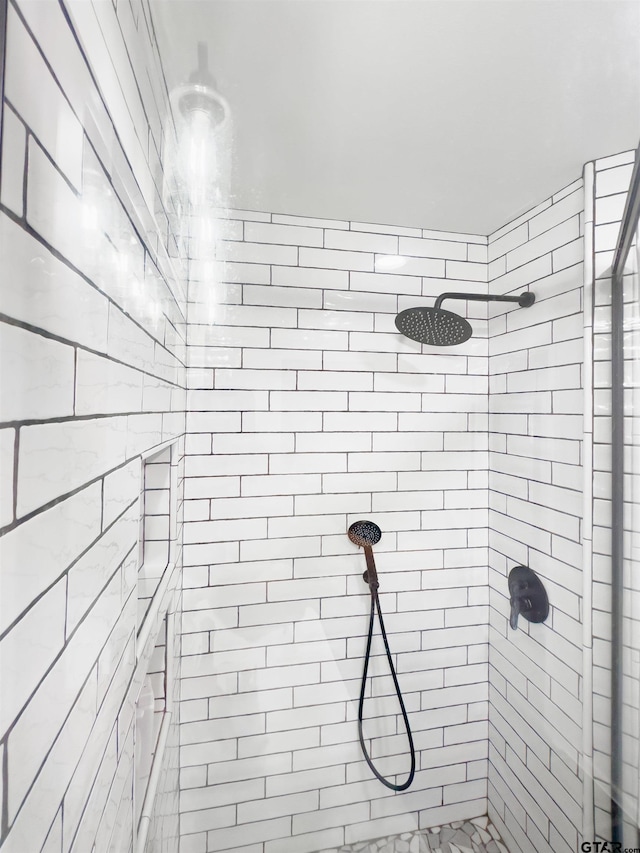 8116 Jewell Ln, Tyler, TX 75703 - bathroom view of a tile shower