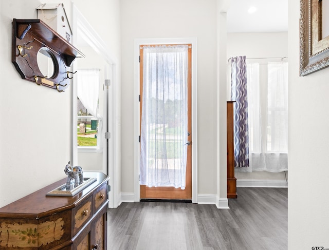9109 Long Br, Tyler, TX 75703 - foyer entrance with wood finished floors and plenty of natural light