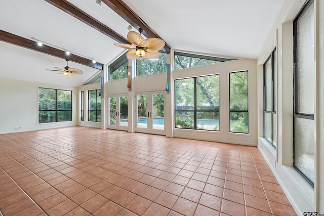 725 Purdue Dr, Tyler, TX 75701 - unfurnished sunroom featuring tile patterned flooring and baseboards