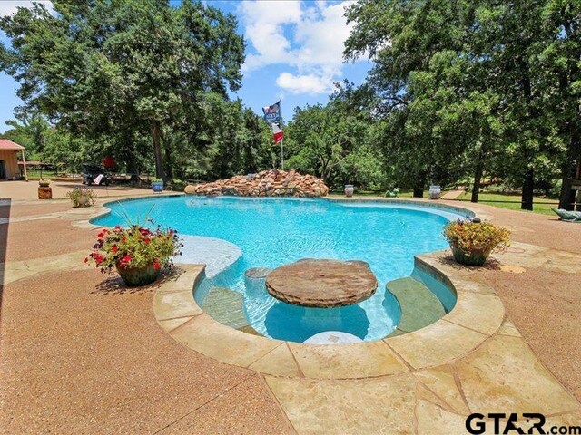 view of swimming pool