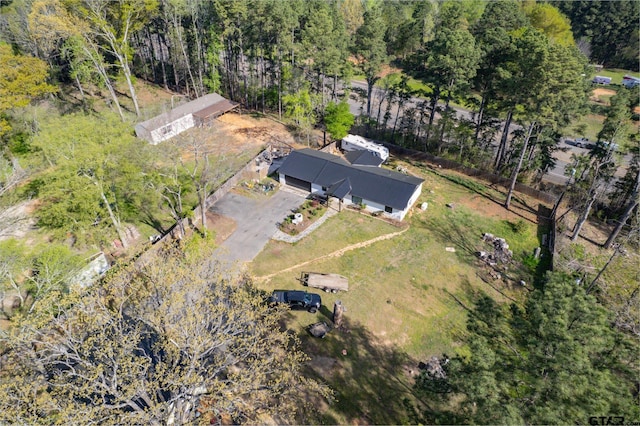 drone / aerial view