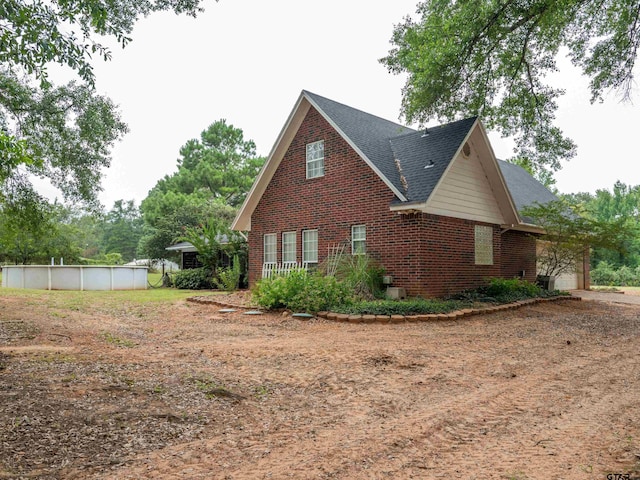 view of side of home