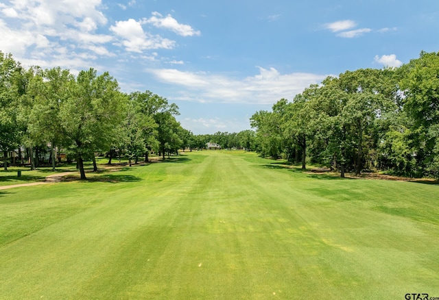 1807 Royal Oak Dr, Tyler, TX 75703 - view of property's community featuring view of scattered trees and golf course view