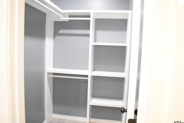 view of closet