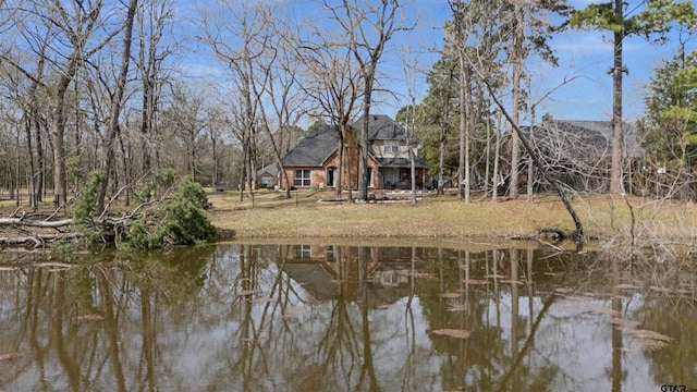 view of water feature