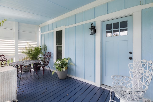 408 Morton Ave, Palacios, TX 77465 - view of wooden porch