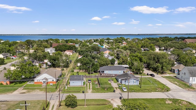 408 Morton Ave, Palacios, TX 77465 - aerial view of residential area with a nearby body of water