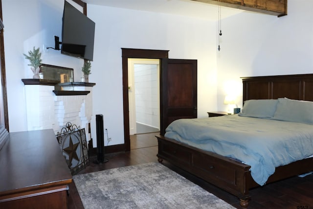 500 W Main St, Mount Vernon, TX 75457 - bedroom featuring wood finished floors
