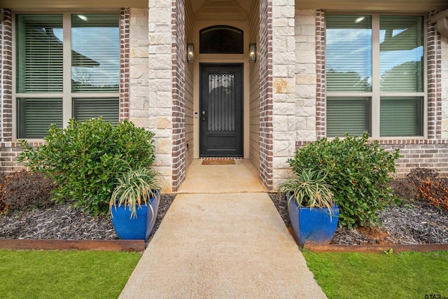 view of property entrance