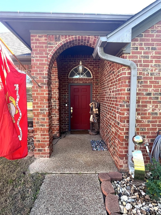 9112 Deerfield Dr, Tyler, TX 75703 - view of exterior entry with brick siding