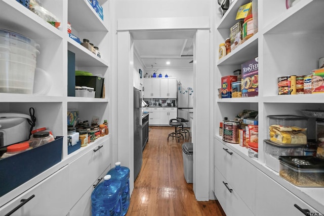 view of pantry