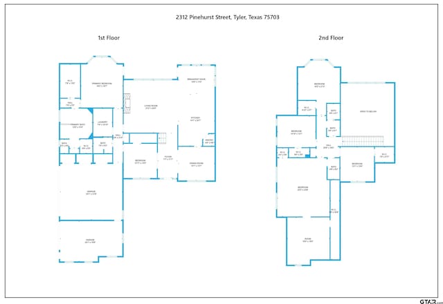 2312 Pinehurst Dr, Tyler, TX 75703 - room layout