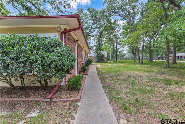415 Lonestar Ln, Hideaway, TX 75771 - view of green lawn