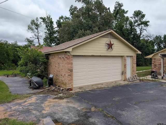 218 Lilly Ln, Bullard, TX 75757 - view of detached garage