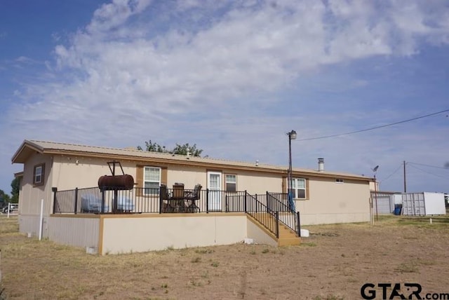 view of rear view of house