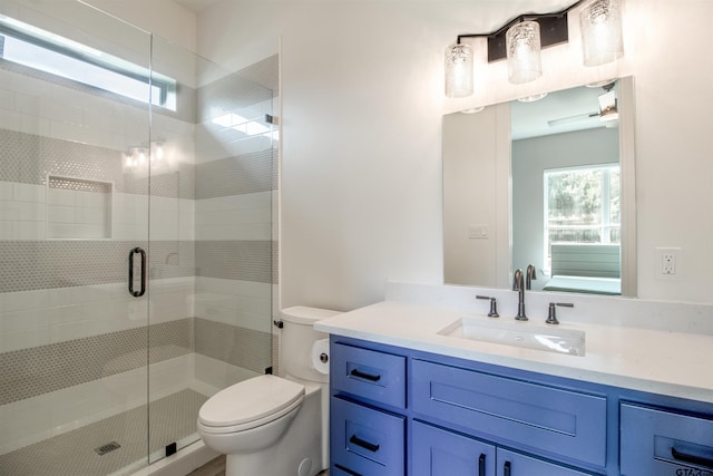 12240 Jazmin Cir, Flint, TX 75762 - full bath with vanity and a shower stall