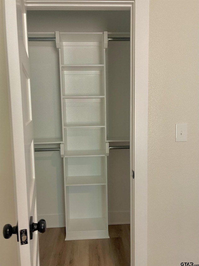 view of closet