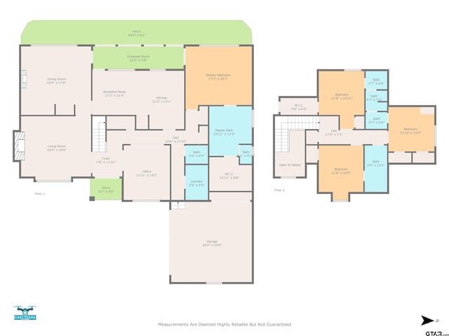 6307 Shady Oaks Dr, Tyler, TX 75703 - view of floor plan / room layout