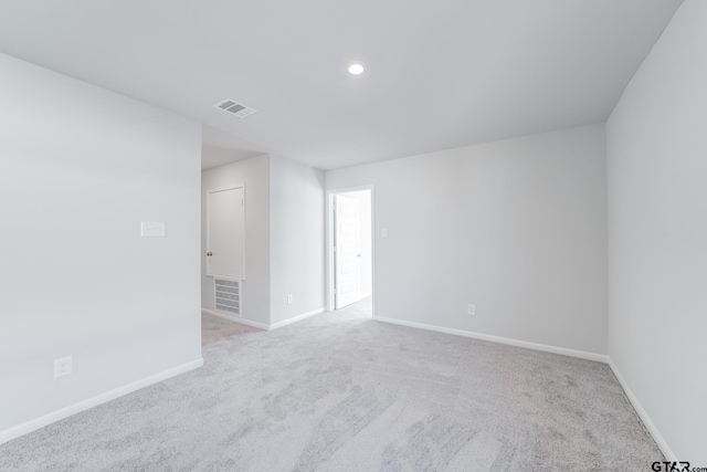 206 Parker Oaks Ct, Chandler, TX 75758 - carpeted empty room with baseboards and recessed lighting