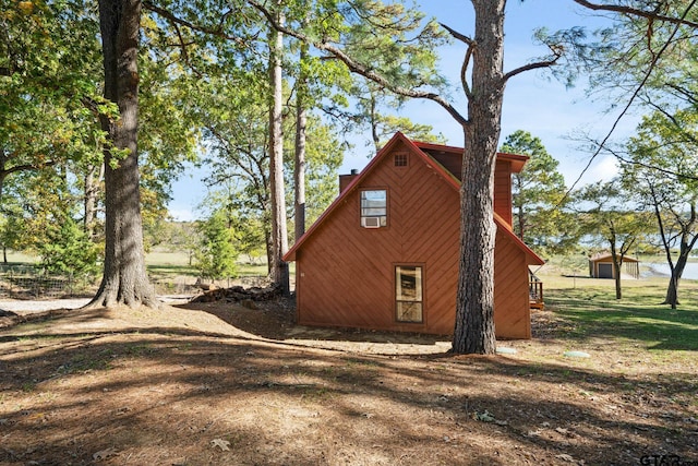 view of side of property