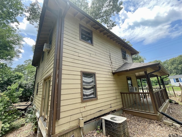 20624 Hewitt Cir, Chandler, TX 75758 - view of side of property featuring central air condition unit and cooling unit