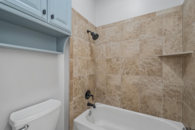 629 Whiteoak Ln, Tyler, TX 75703 - full bathroom with toilet and shower / tub combination