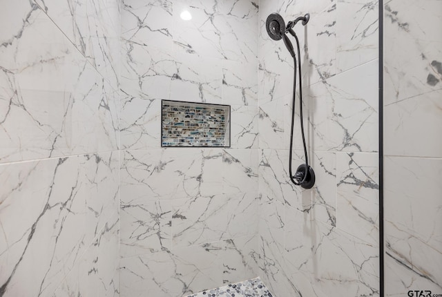 9161 Cave Branch Cv, Tyler, TX 75703 - bathroom view of tiled shower