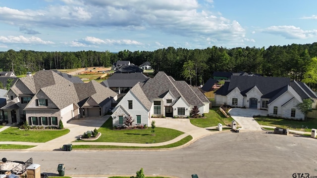 3116 Forest Ridge Cv, Tyler, TX 75703 - aerial view of residential area featuring a forest