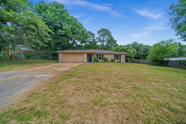 17607 Kristopher Cir, Whitehouse, TX 75791 - single story home with driveway, brick siding, and a garage