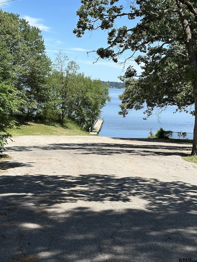 225 Springwood Cir, Chandler, TX 75758 - view of street featuring a water view