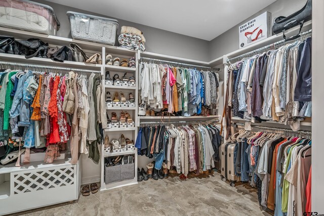 204 Providence Pl, Bullard, TX 75757 - spacious closet with stone finish flooring