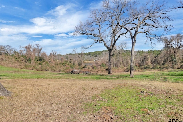 view of nature with a rural view