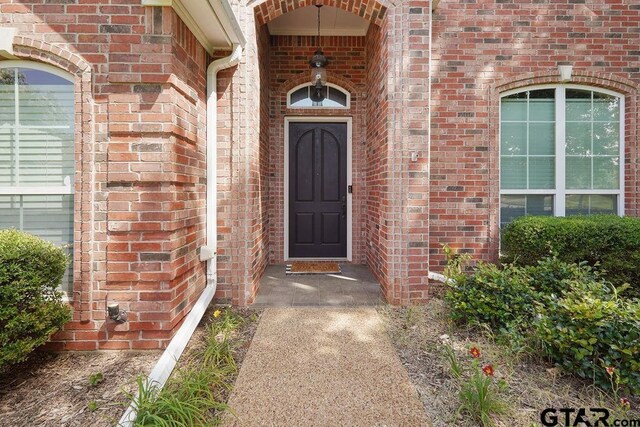 302 Coventry St, Bullard, TX 75757 - property entrance with brick siding