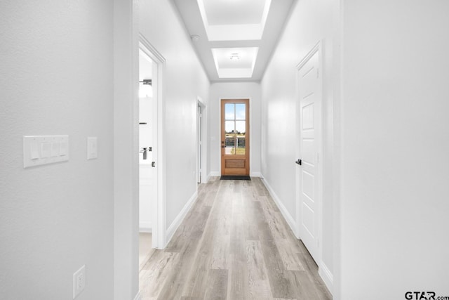 2062 County Road 1612, Alba, TX 75410 - hall featuring light wood-style floors and baseboards