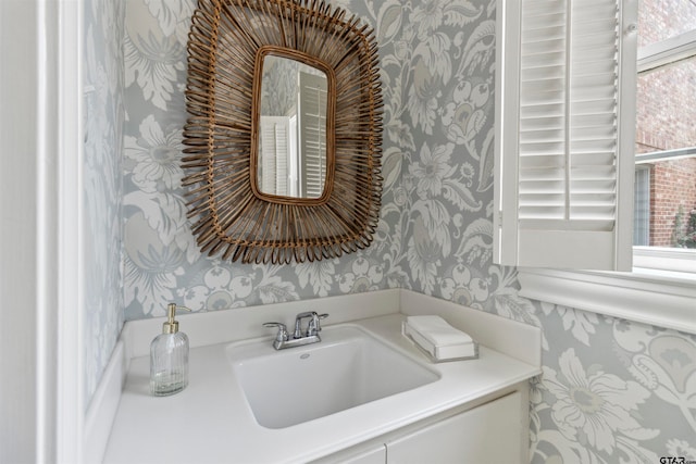 bathroom featuring sink