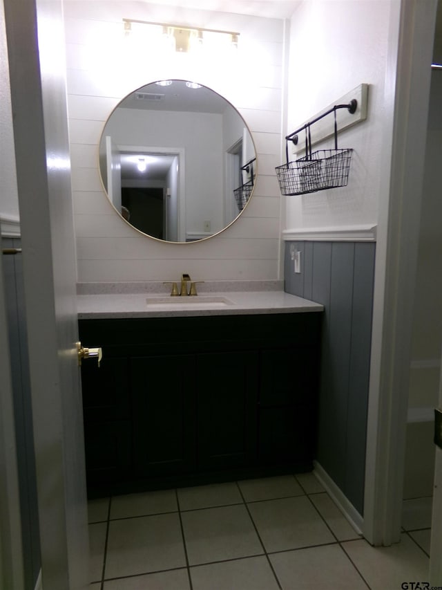 803 Corey, Whitehouse, TX 75791 - bathroom with tile patterned flooring and vanity