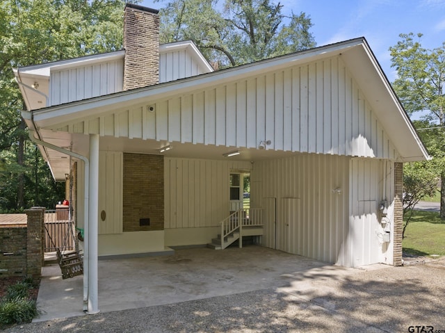 view of back of house