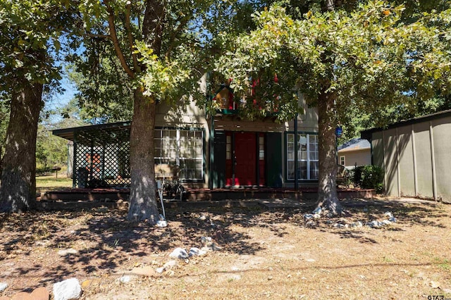 view of back of house