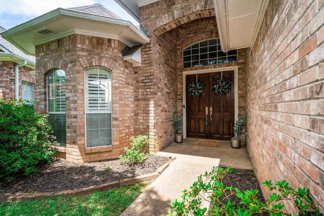 3 Casey Ct, Longview, TX 75604 - property entrance featuring brick siding