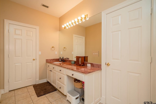 3 Casey Ct, Longview, TX 75604 - bathroom featuring vanity and tile patterned flooring