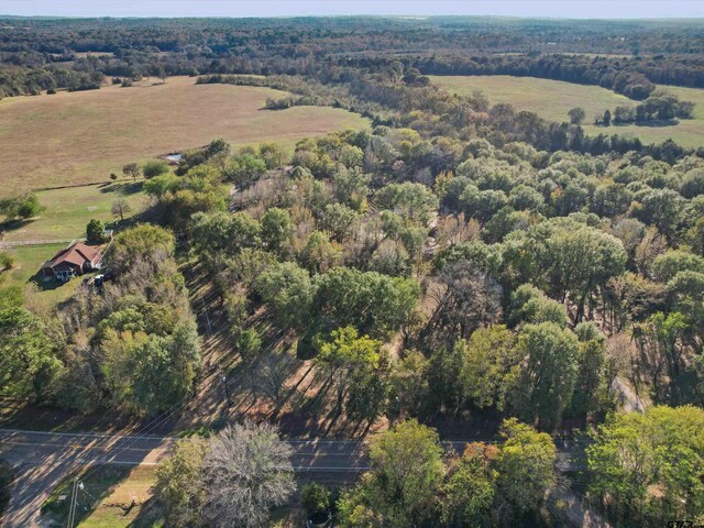 11661 Fm 852, Gilmer, TX 75644 - drone / aerial view featuring a rural view