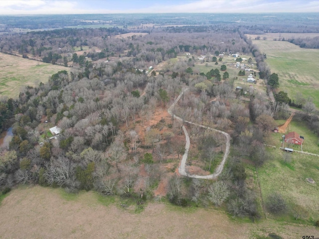 11661 Fm 852, Gilmer, TX 75644 - drone / aerial view featuring a rural view