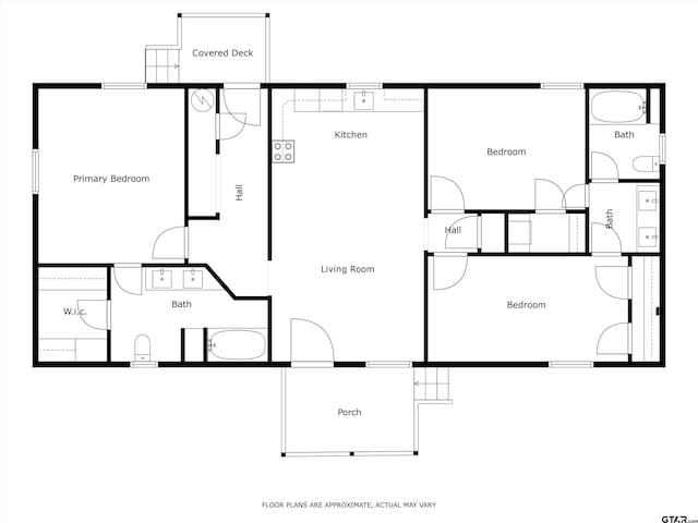 11661 Fm 852, Gilmer, TX 75644 - floor plan