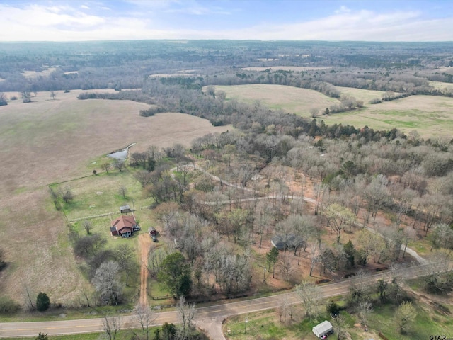 11661 Fm 852, Gilmer, TX 75644 - bird's eye view featuring a rural view