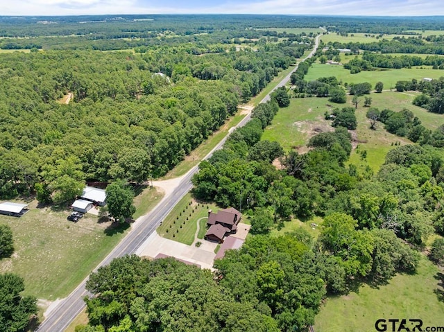 5766 Fm 279, Ben Wheeler, TX 75754 - bird's eye view of a forest