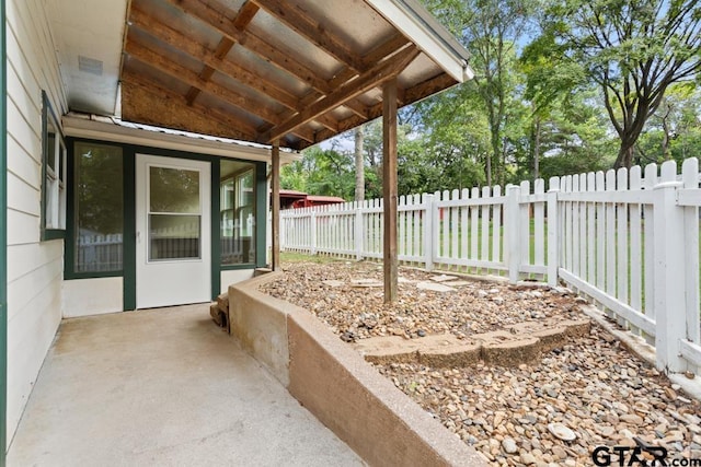 view of patio