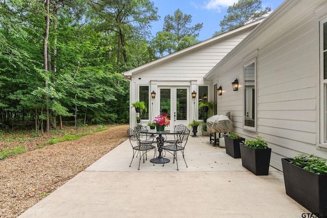 14698 Jade Forest Trl, Tyler, TX 75707 - view of patio with outdoor dining space