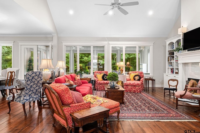 14698 Jade Forest Trl, Tyler, TX 75707 - sunroom featuring vaulted ceiling